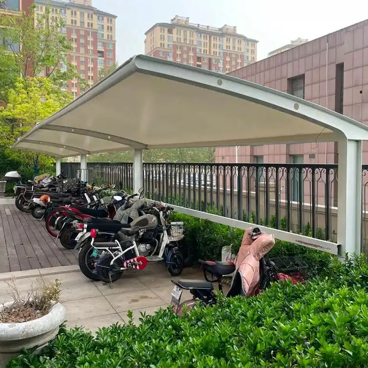 宁乡市膜结构电动车棚