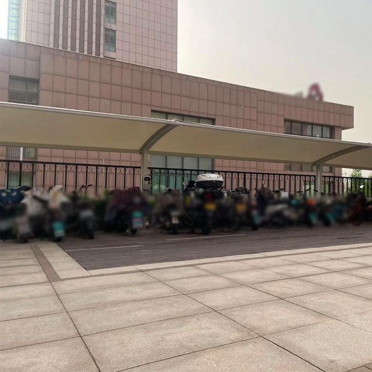 宁乡市膜结构电动车棚